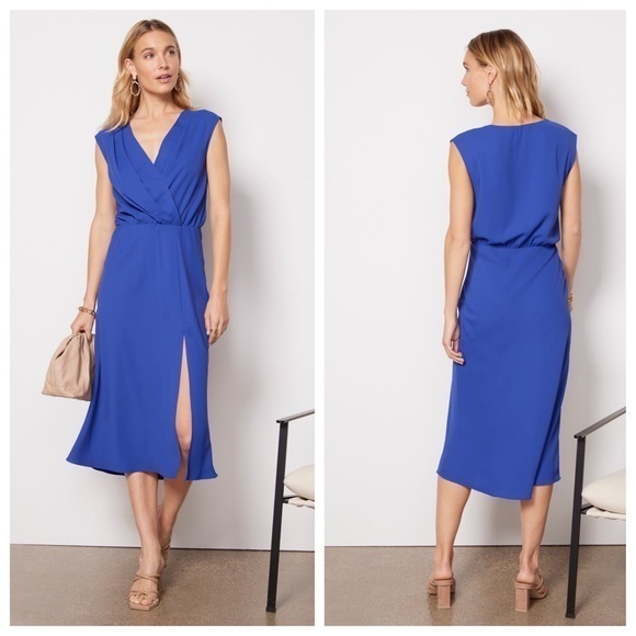 Amanda Uprichard | REVOLVE 💙 Matthews Dress in Admiral Blue, Size Large - Picture 1 of 8
